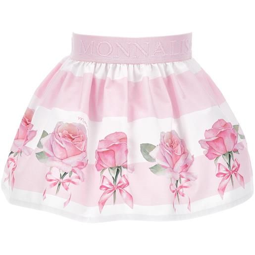 Monnalisa gonna cotone a righe