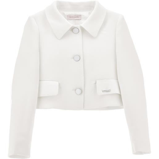 Monnalisa giacca corta con bottoni smaltati