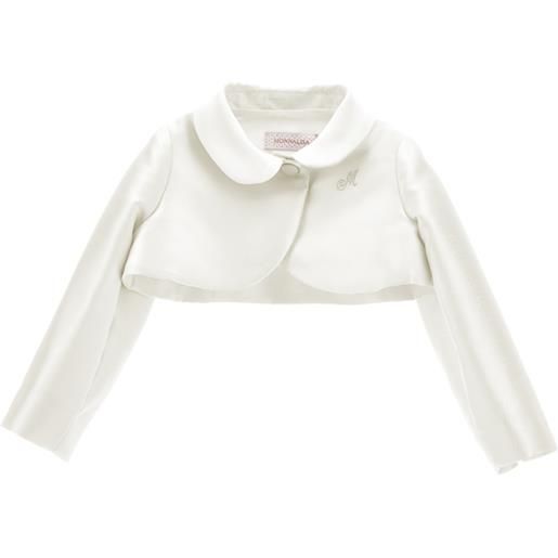 Monnalisa bolero mikado maniche lunghe