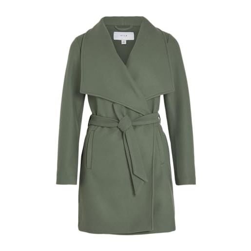 Vila cappotto da donna cooley verde pastello 42, verde pastello, 48