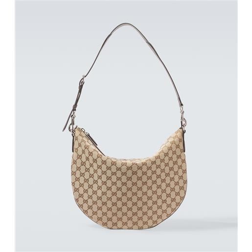 Gucci borsa a spalla Gucci b medium in canvas gg