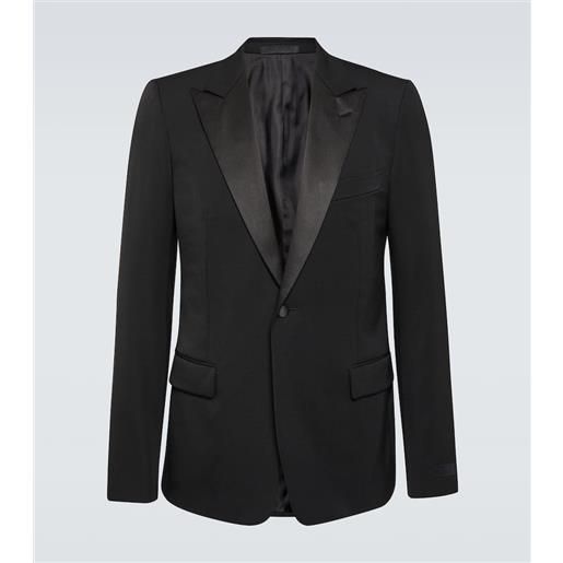 Lanvin blazer da smoking monopetto in lana