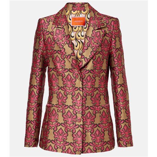 La DoubleJ blazer 24/7 in jacquard di cotone