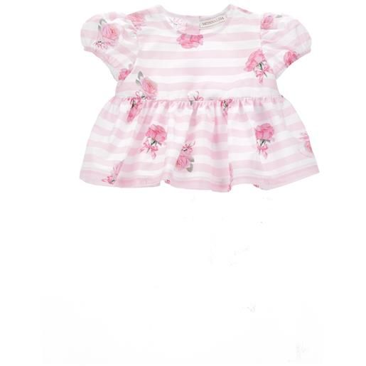 Monnalisa top rasatello fiori