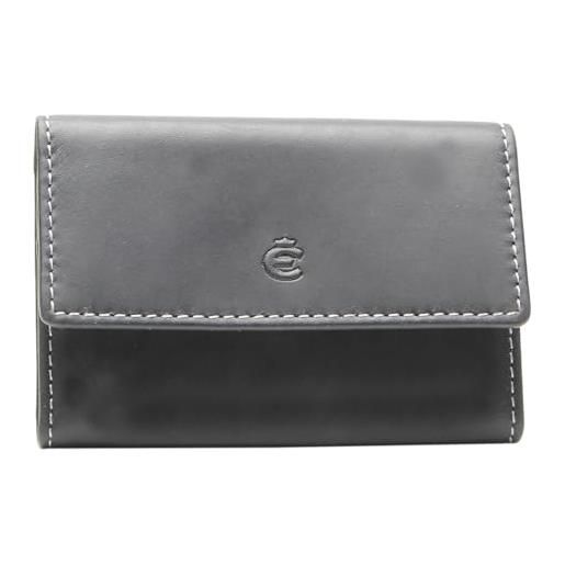 Esquire key case 39750800 black 00 6,5 x 10 cm unisex adultos, nero 00, 6,5 x10 cm, casual