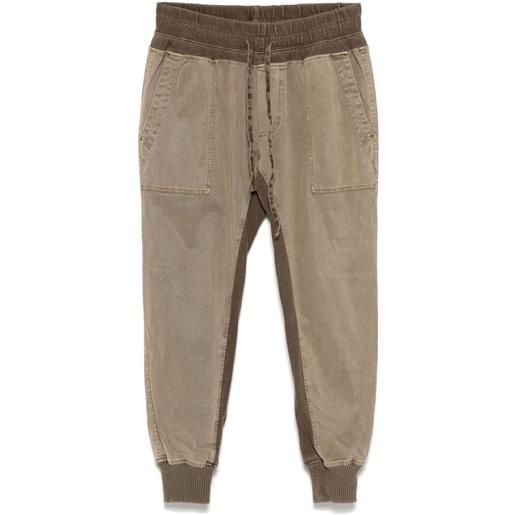 James Perse pantaloni in tessuti misti - marrone