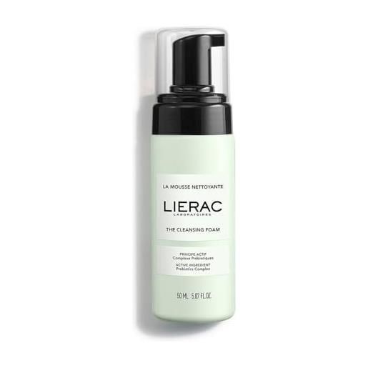 Lierac cleanser - la mousse detergente deterge purifica e lenisce, 50ml