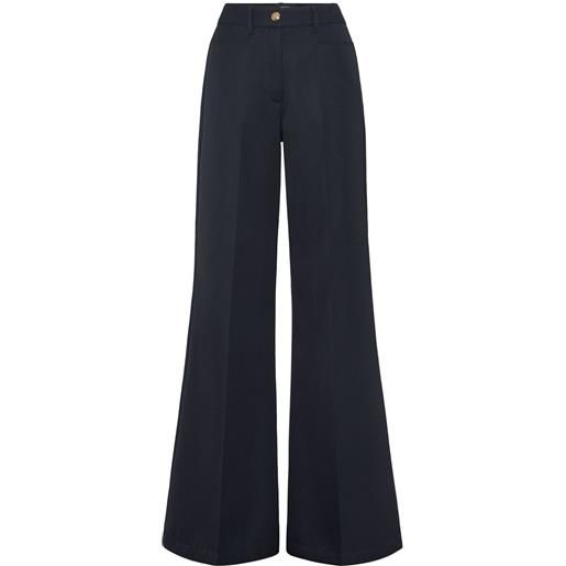 Philipp Plein pantaloni a vita bassa - blu