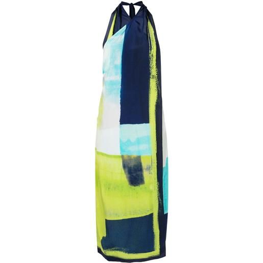 Lenny Niemeyer abito midi con stampa - verde