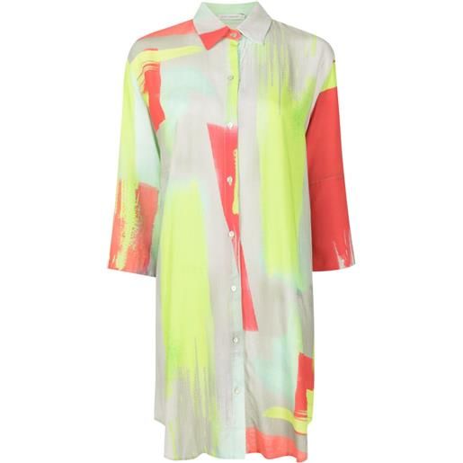 Lenny Niemeyer chemisier canvas con bottoni - multicolore