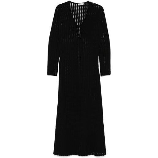 Simkhai abito lungo elton - nero