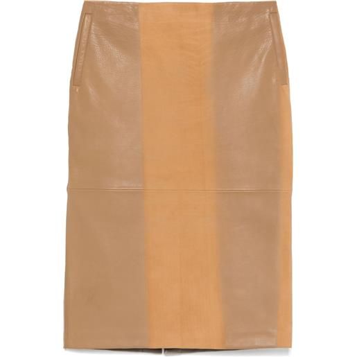 Christopher Esber gonna midi - toni neutri