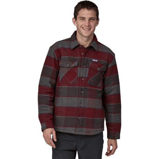 PATAGONIA m's lw insulated fjord flannel shirt wmib camicia uomo