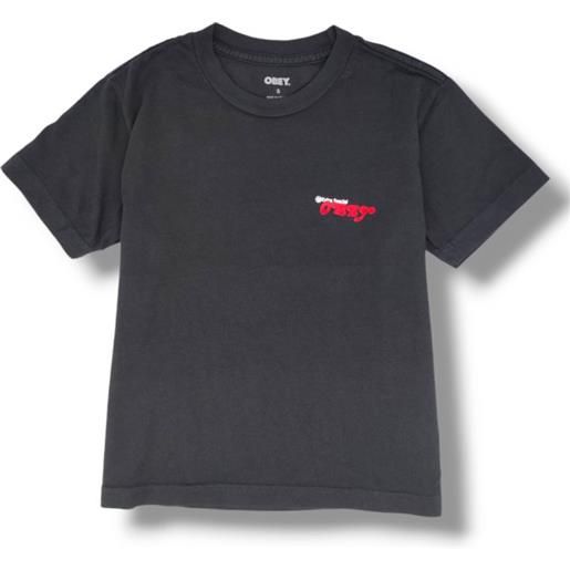 OBEY t-shirt miracle of living donna black