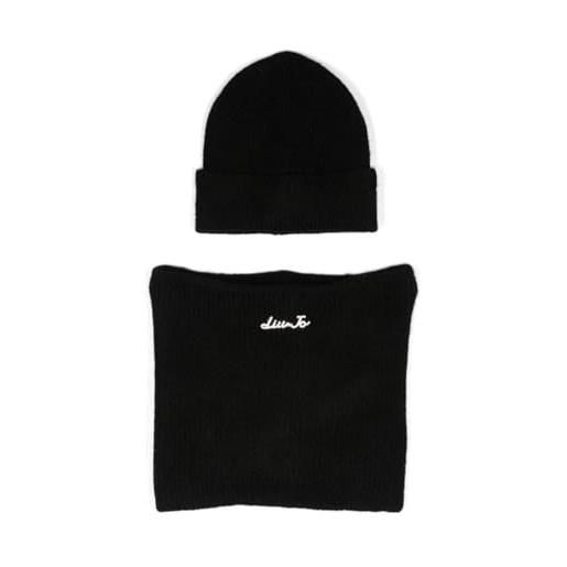 Liu Jo - completo berretto e collo nero art. 2f4030m0300 nero tu