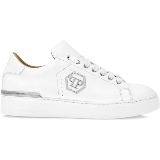Philipp Plein sneakers con logo - bianco