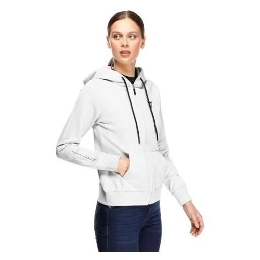 DAINESE - speed demon full-zip hoodie wmn, felpa in cotone con cappuccio e zip, donna, carbonio, s
