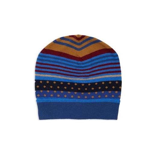 Gallo berretto unisex e blu mix righe e pois