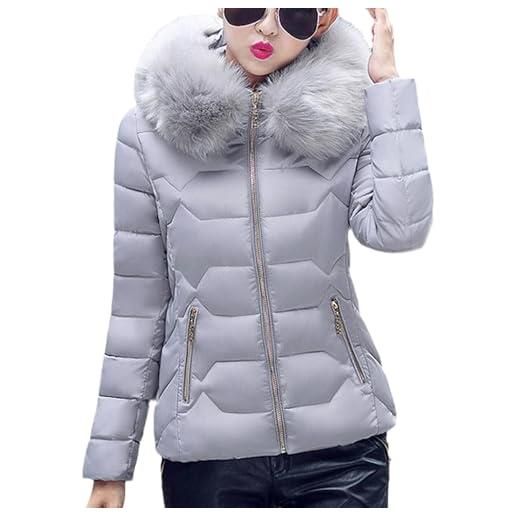 EGSDMNVSQ piumino invernale da donna piumino con tasche giacca invernale giacca con cappuccio corto caldo cappotto trapuntato cappotto con cappuccio in pelliccia giacca da esterno antivento caldo