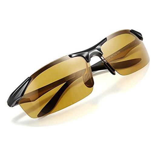 UTS1018 Giallo, Occhiali Da Sole Arrotondati - Foto 10