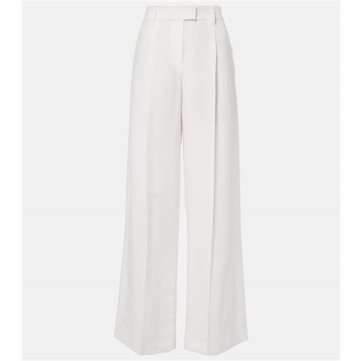Brunello Cucinelli pantaloni a gamba larga in twill