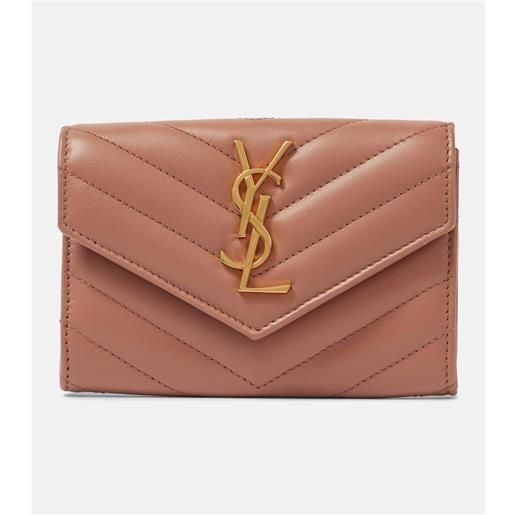 Saint Laurent portafoglio cassandre in pelle