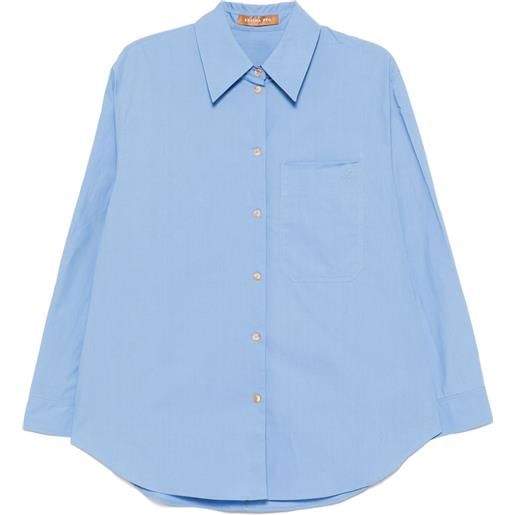 Rejina Pyo camicia caprice - blu