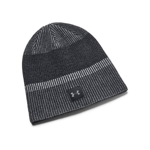 Under Armour launch reflective beanie one size, grigio. , taglia unica
