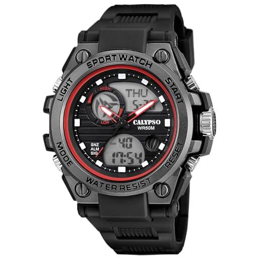 CINTURINO ORIGINALE CALYPSO IN GOMMA NERA PER OROLOGIO K5567/3 K5751/3 - Camporelli Gioielli