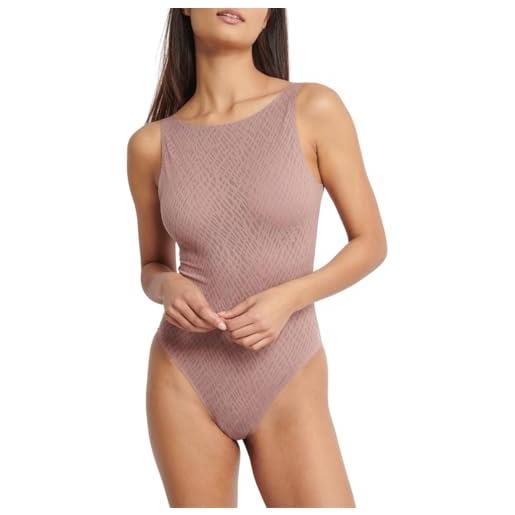 Sloggi zero feel bliss body maglietta, misty turquoise, m donna