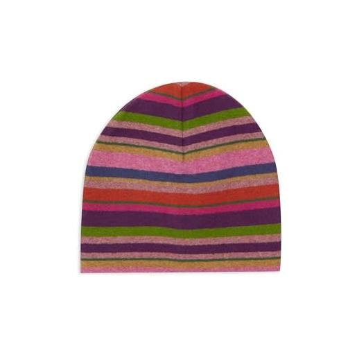 Gallo calotta bambino pile viola righe multicolor