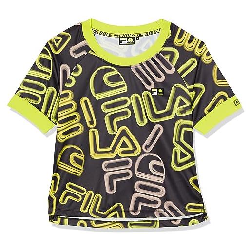 VR46 vr/46 riders academy t-shirt riders academy fila , donna, l, nero