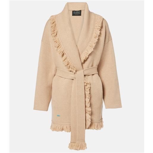 Alanui cardigan in cashmere e cotone