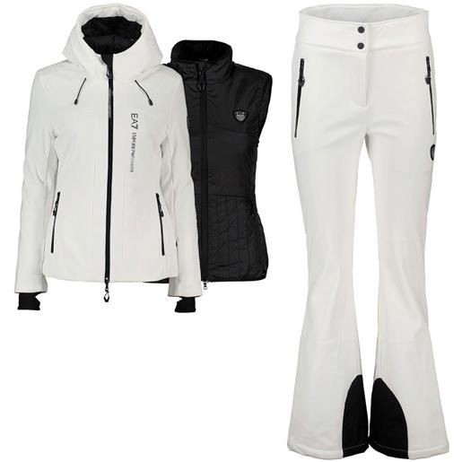 EA7 EMPORIO ARMANI completo tris kitzbuhel softshell donna
