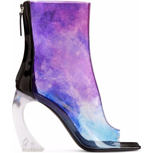 Giuseppe Zanotti stivali nordlyss 105mm - viola