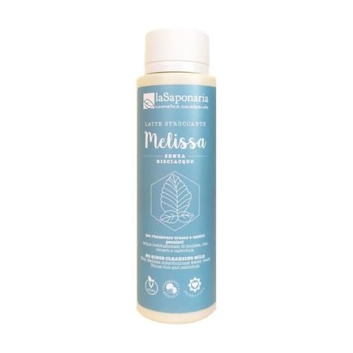 LASAPONARIA la saponaria | latte struccante melissa, latte struccante melissa per rimuovere trucco e cattivi pensieri, 150ml