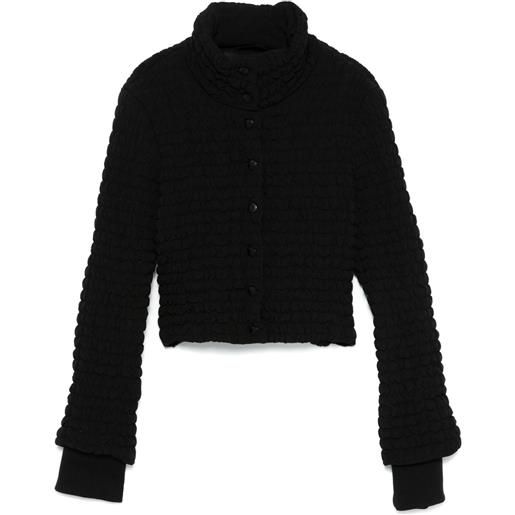 Patrizia Pepe piumino crop - nero