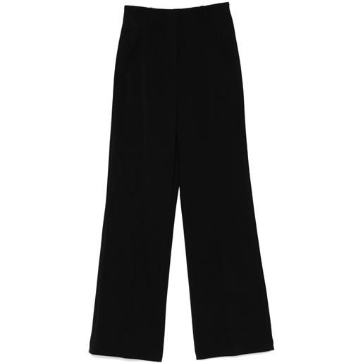 Patrizia Pepe pantaloni in crêpe - nero