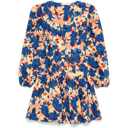 Ulla Johnson abito corto anita - blu