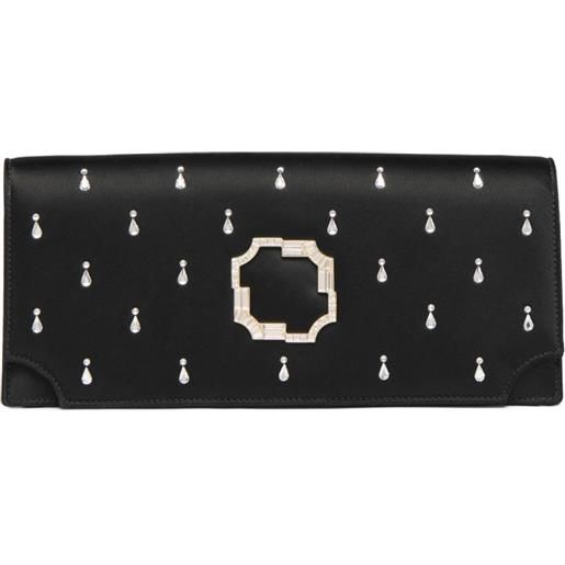 Malone Souliers clutch vivien - nero