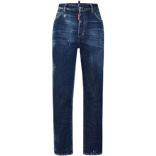 DSQUARED2 jeans dritti - blu