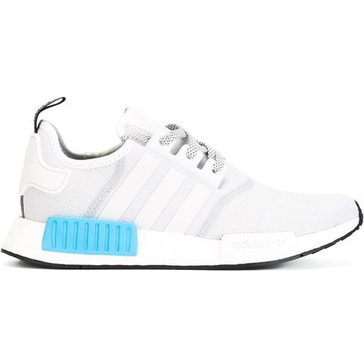 adidas nmd r1 primeknit sneakers - bianco