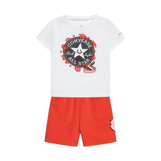 Abbigliamento bambino maglietta arancione bambino converse Drezzy