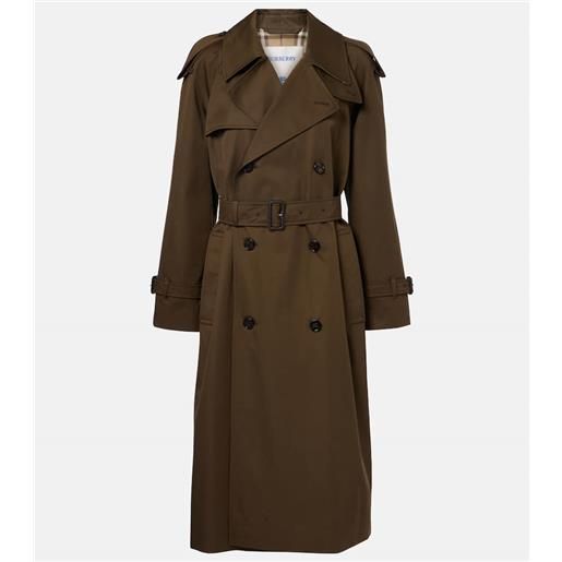 Burberry trench in gabardina di cotone