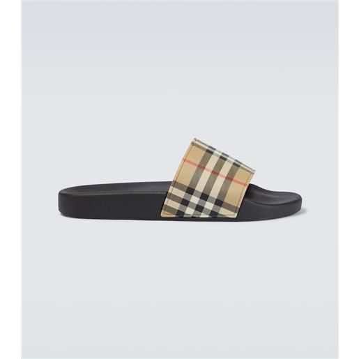 Burberry sandali vintage check