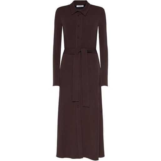 MAX MARA vestito midi tortona in jersey crepe