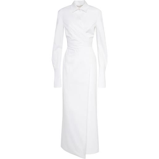 MAX MARA vestito balzac in twill di cotone