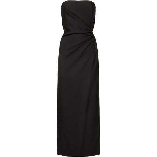 MAX MARA vestito silva senza spallini con cutout