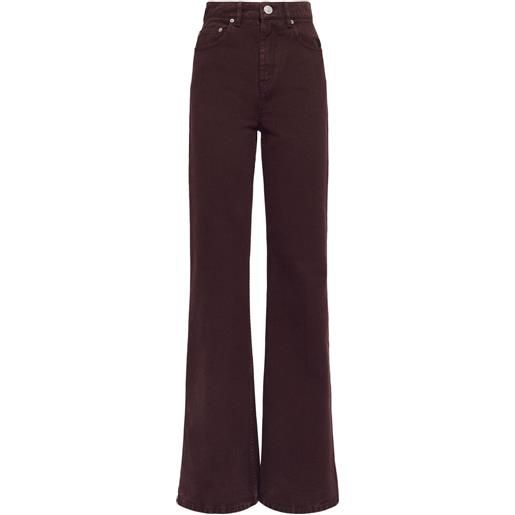 AMI PARIS jeans svasati vita alta in twill