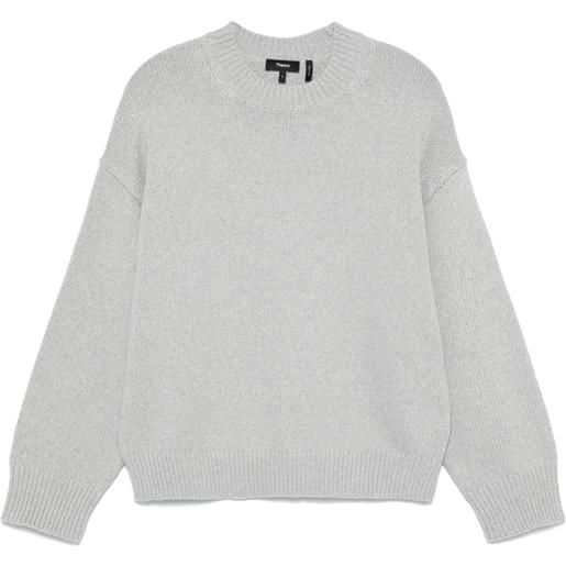 Theory maglione girocollo - grigio